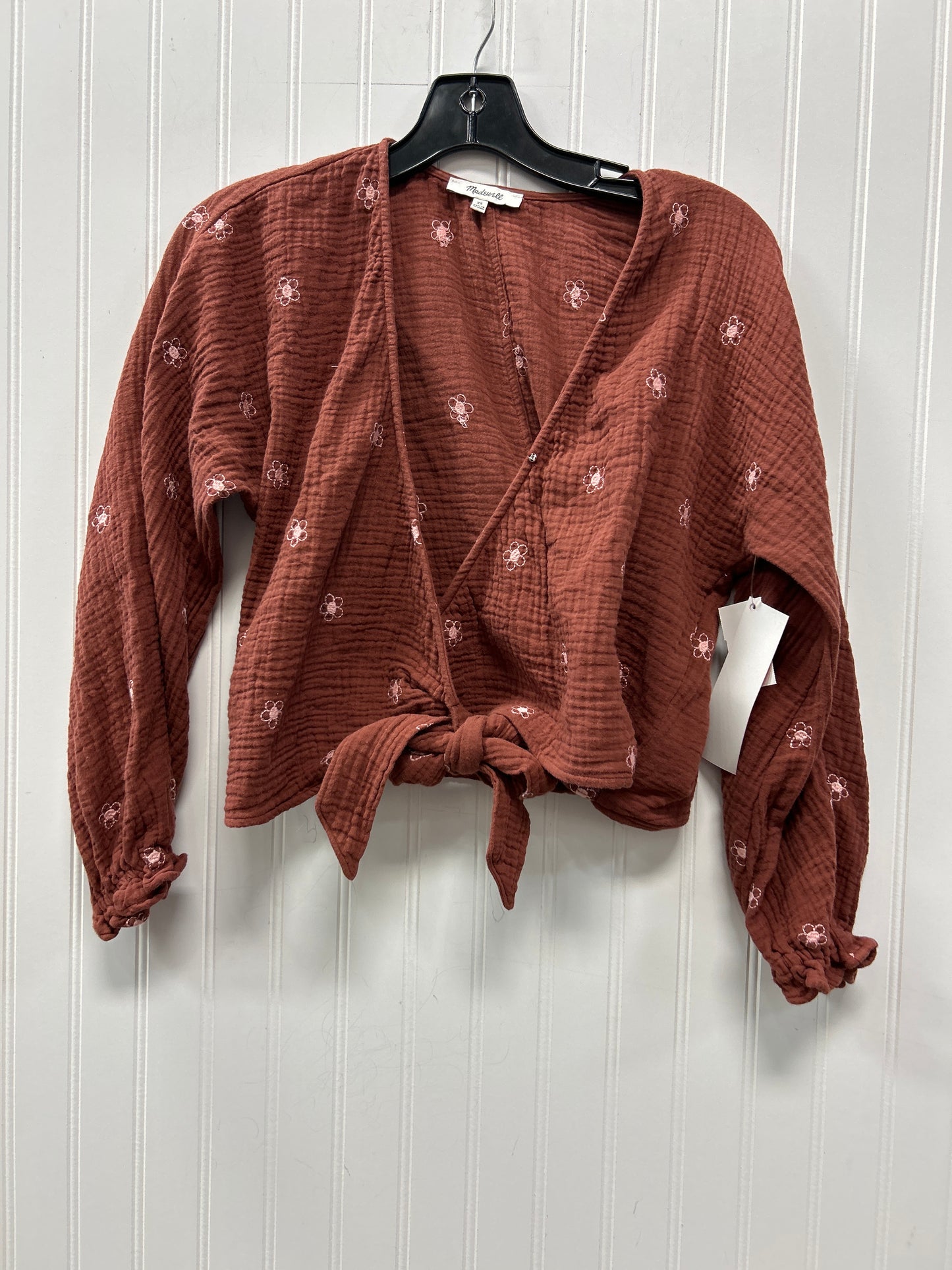 Top Ls By Madewell In Brown, Size:Xs