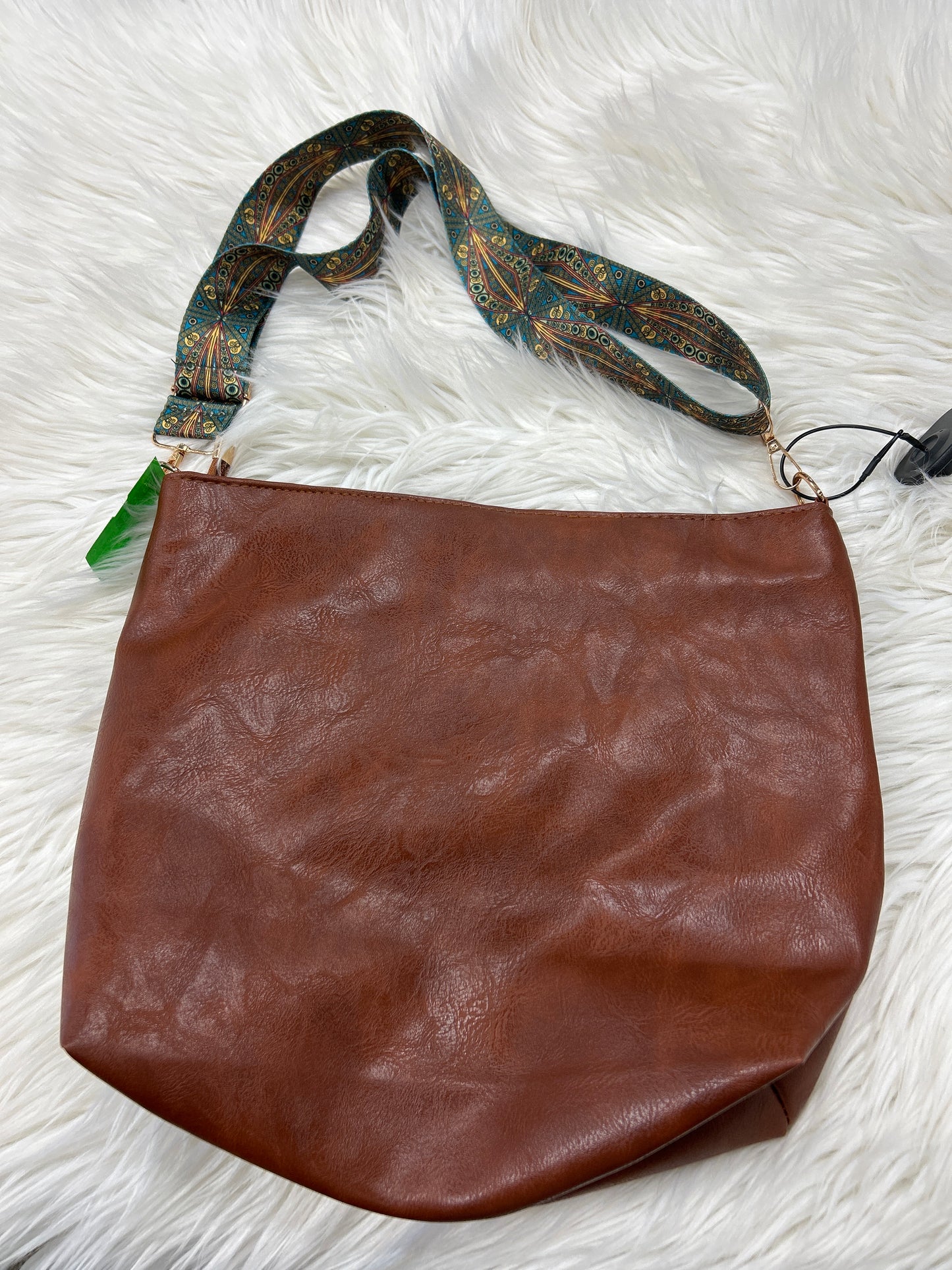 Handbag By Clothes Mentor In Brown, Size:Medium
