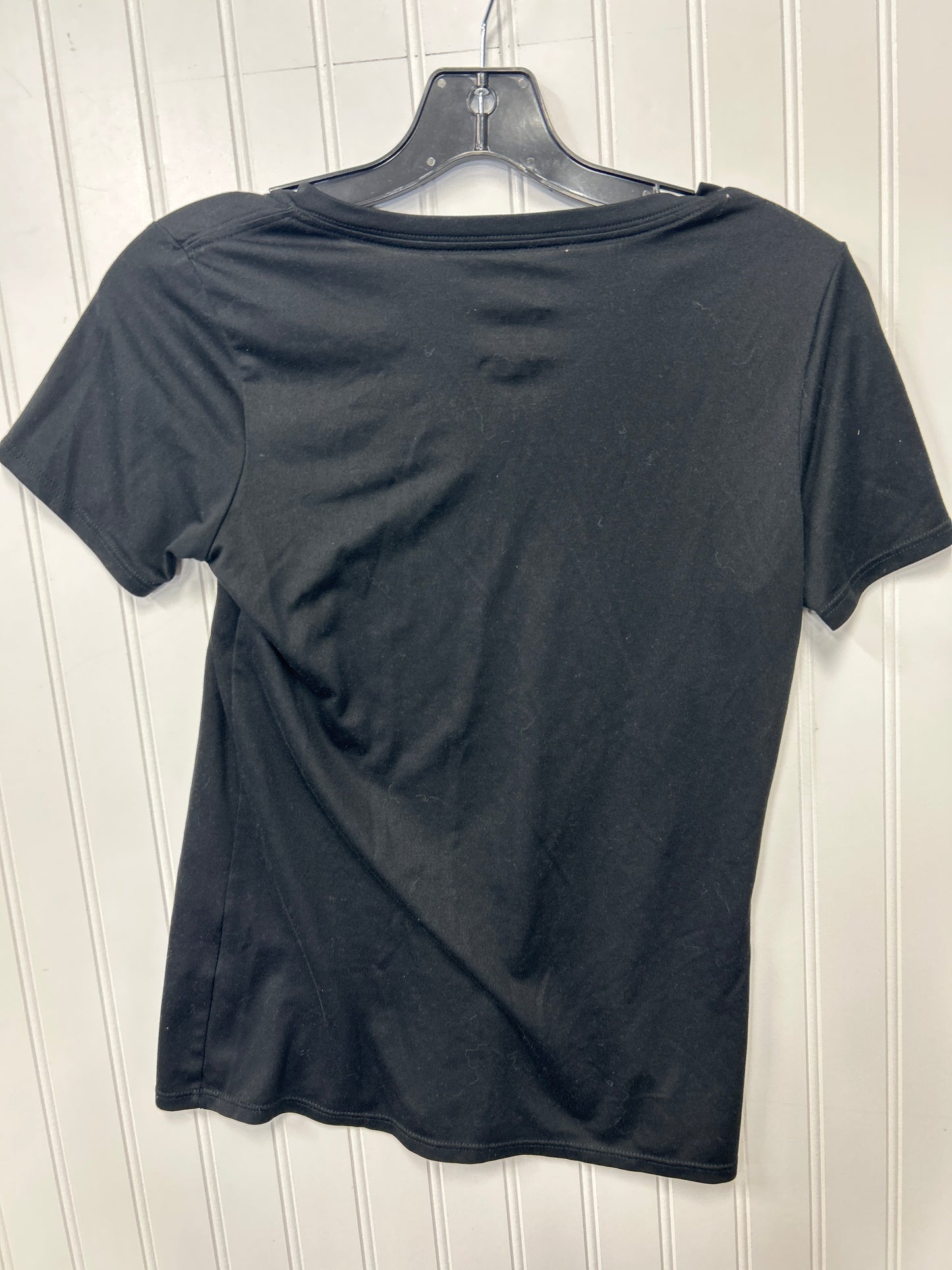Athletic Top Ss By Nike In Black, Size:S