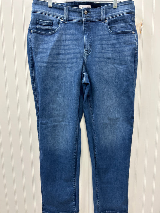 Jeans Straight By Lane Bryant In Blue Denim, Size:18