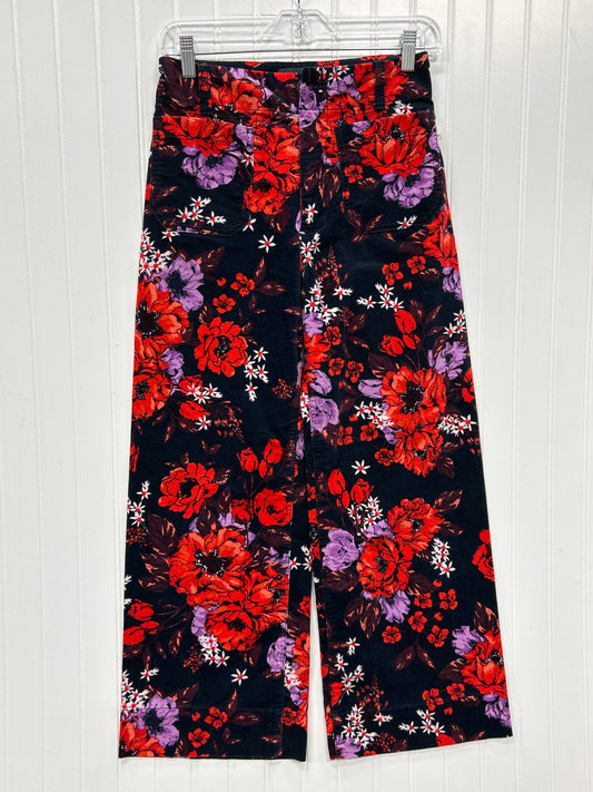Pants Corduroy By Maeve In Navy, Size:2