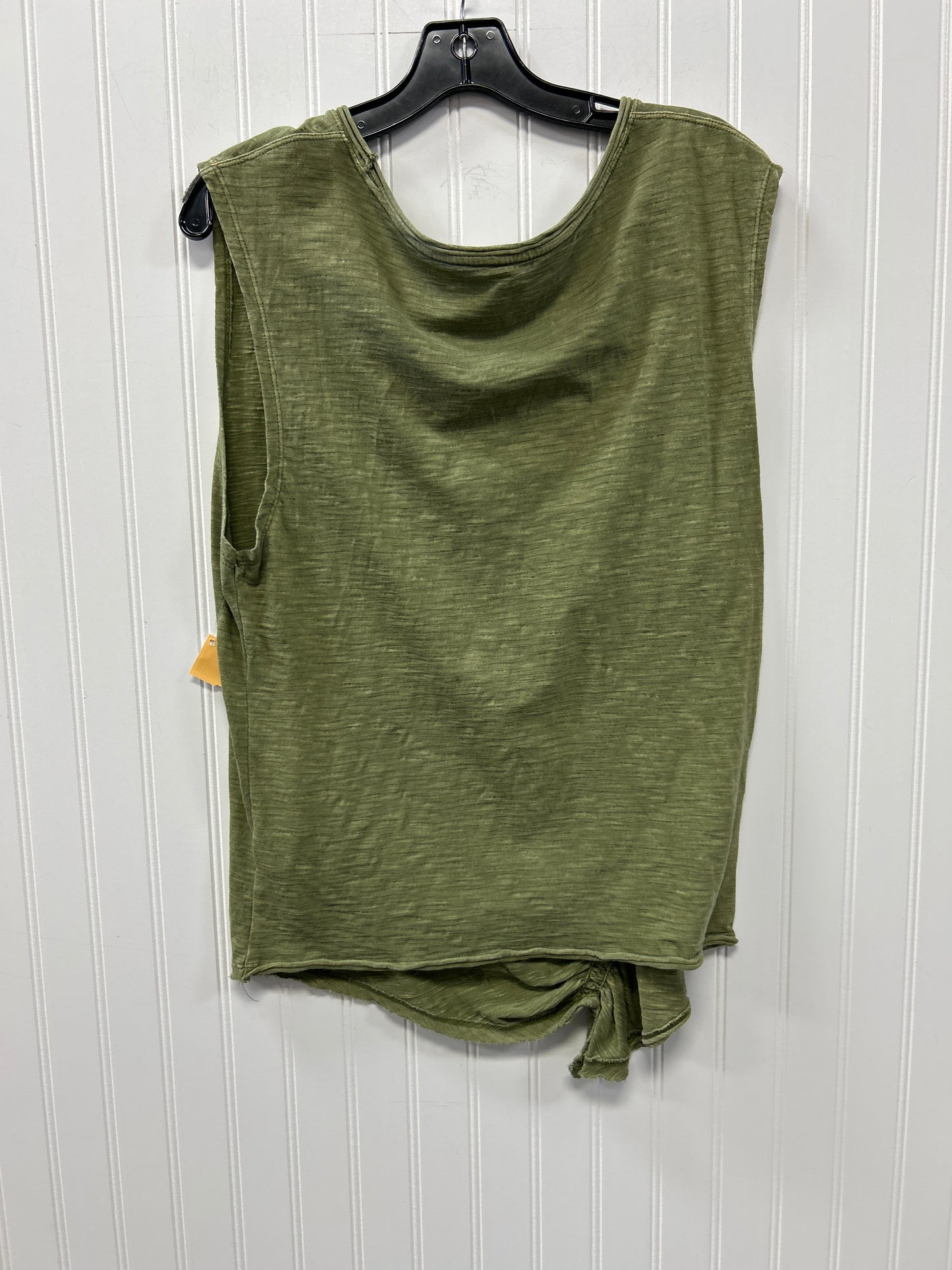 Top Sleeveless By Pilcro In Green, Size:L