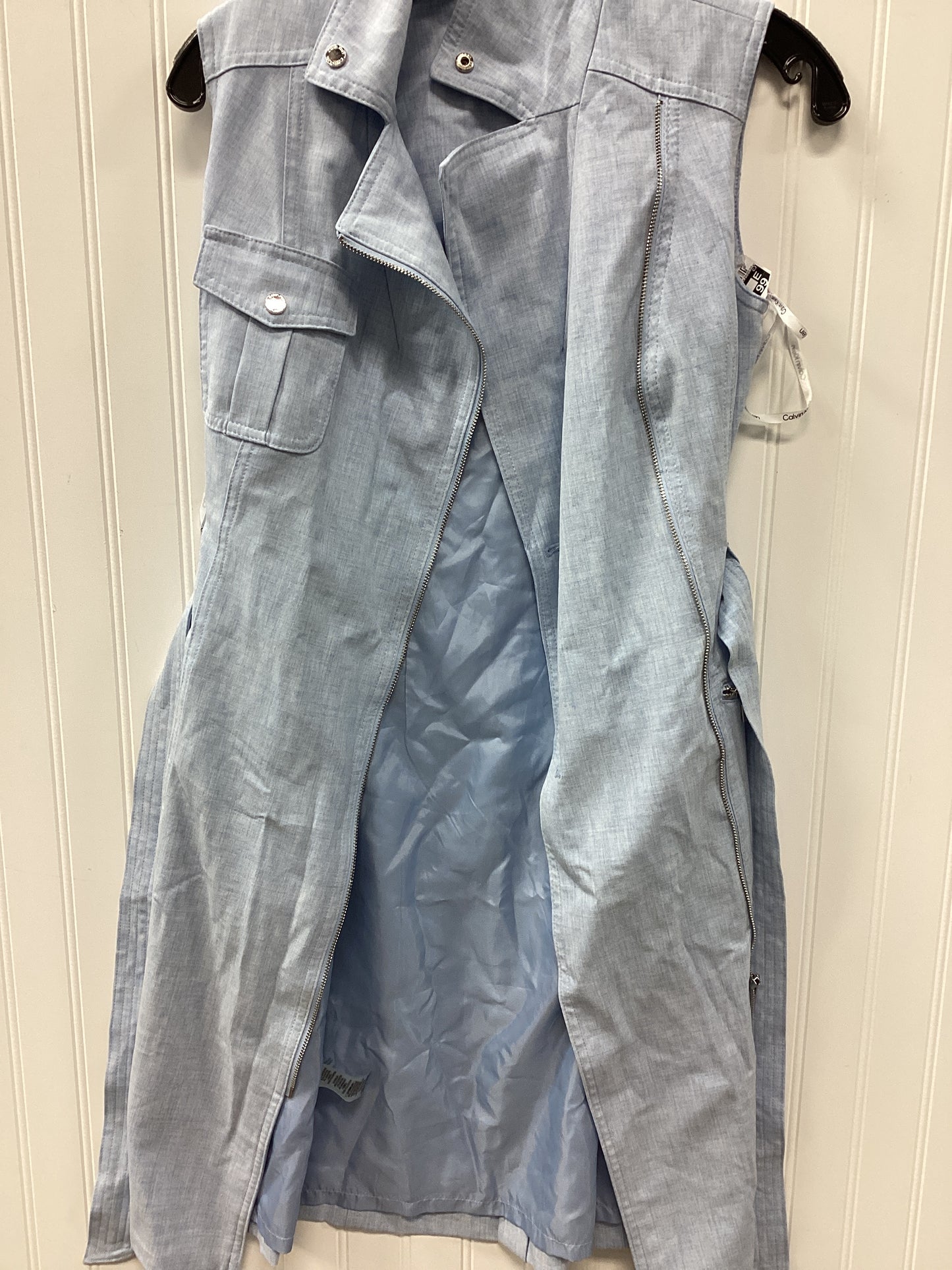 Dress Casual Maxi By Calvin Klein In Blue, Size:2