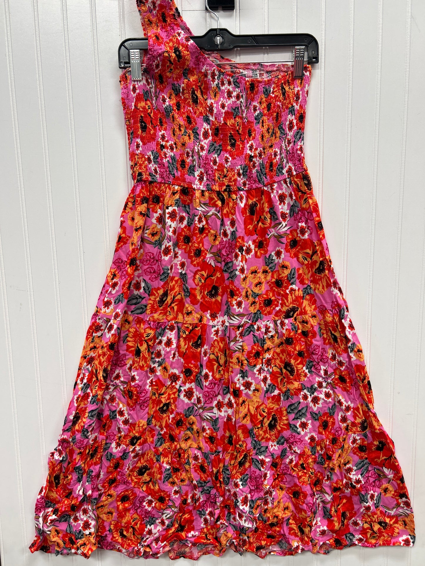 Dress Casual Maxi By Cmc In Floral Print, Size:M