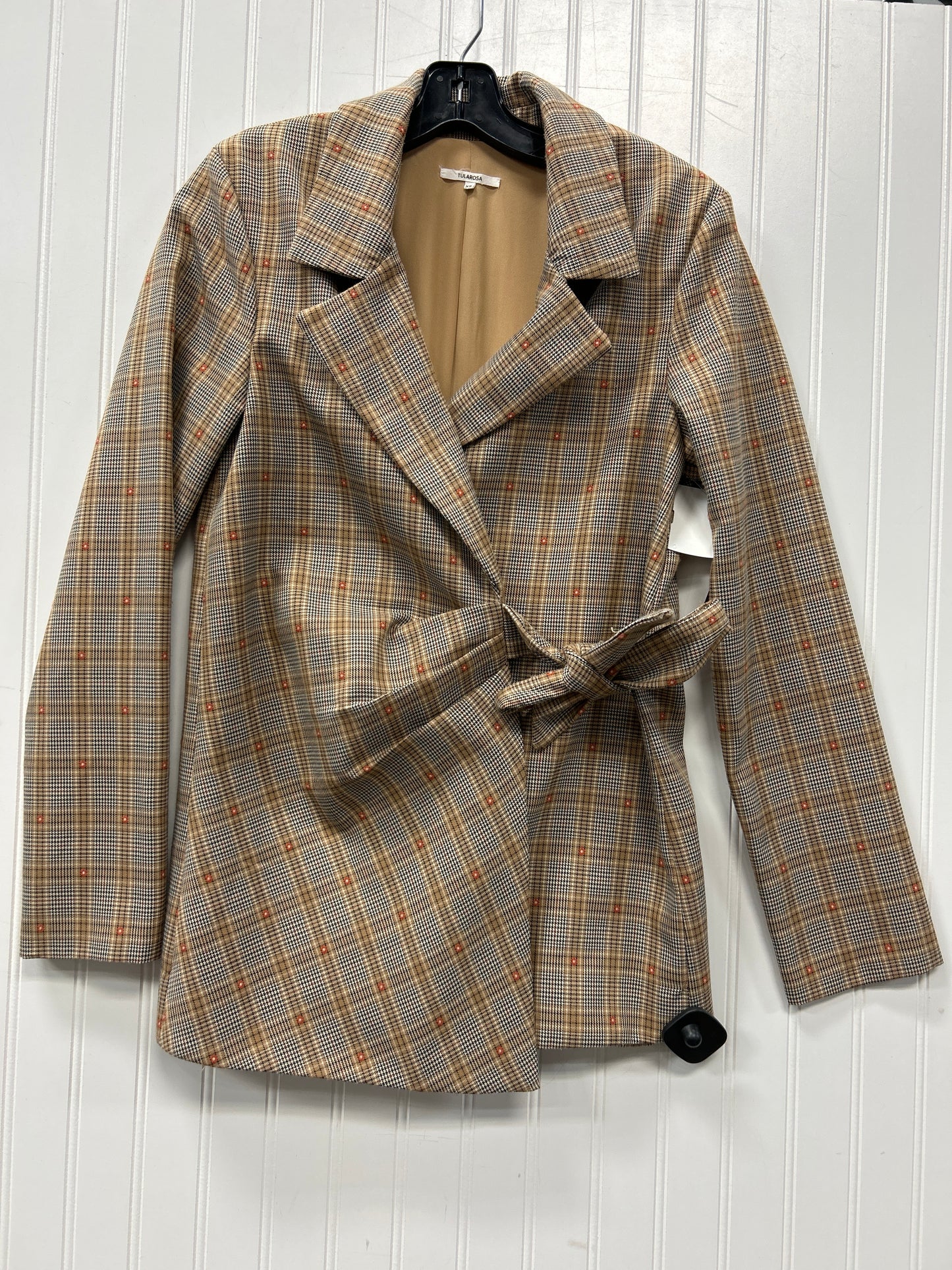 Blazer By Tularosa In Plaid Pattern, Size:Xs