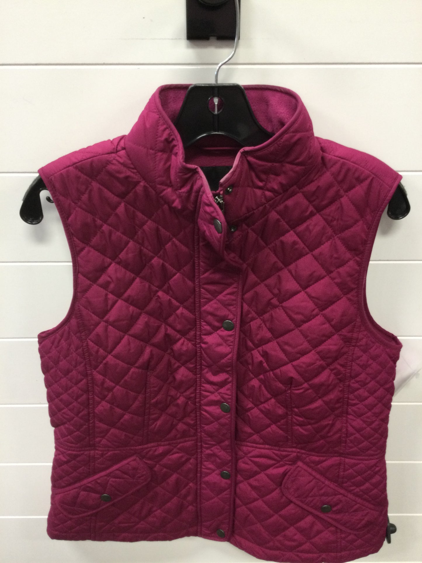 Vest Other By Talbots In Pink, Size:M