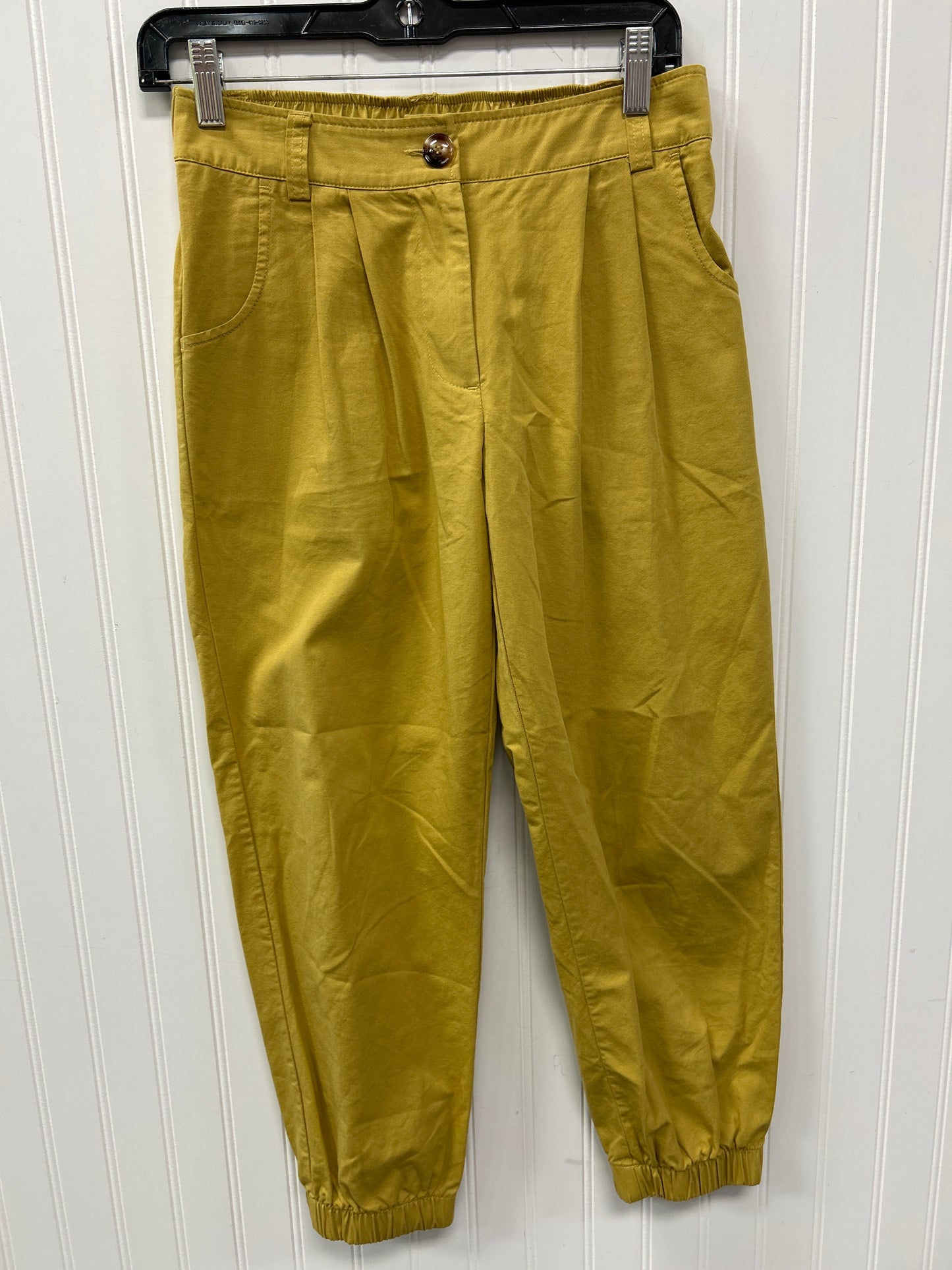 Athletic Pants By Halara In Yellow, Size:Xs