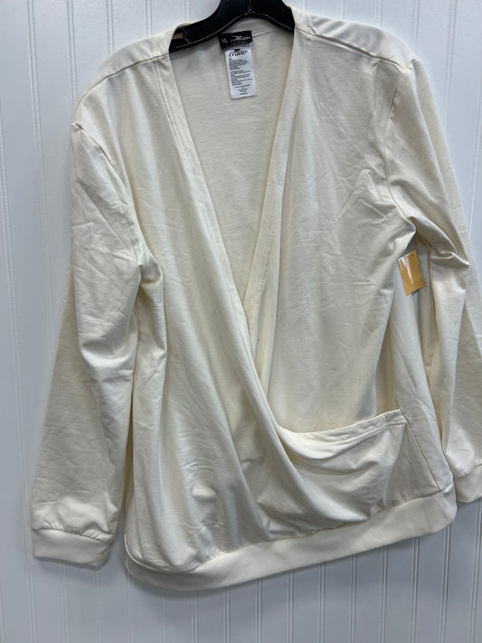 Top Ls By Crane In Cream, Size:Xl