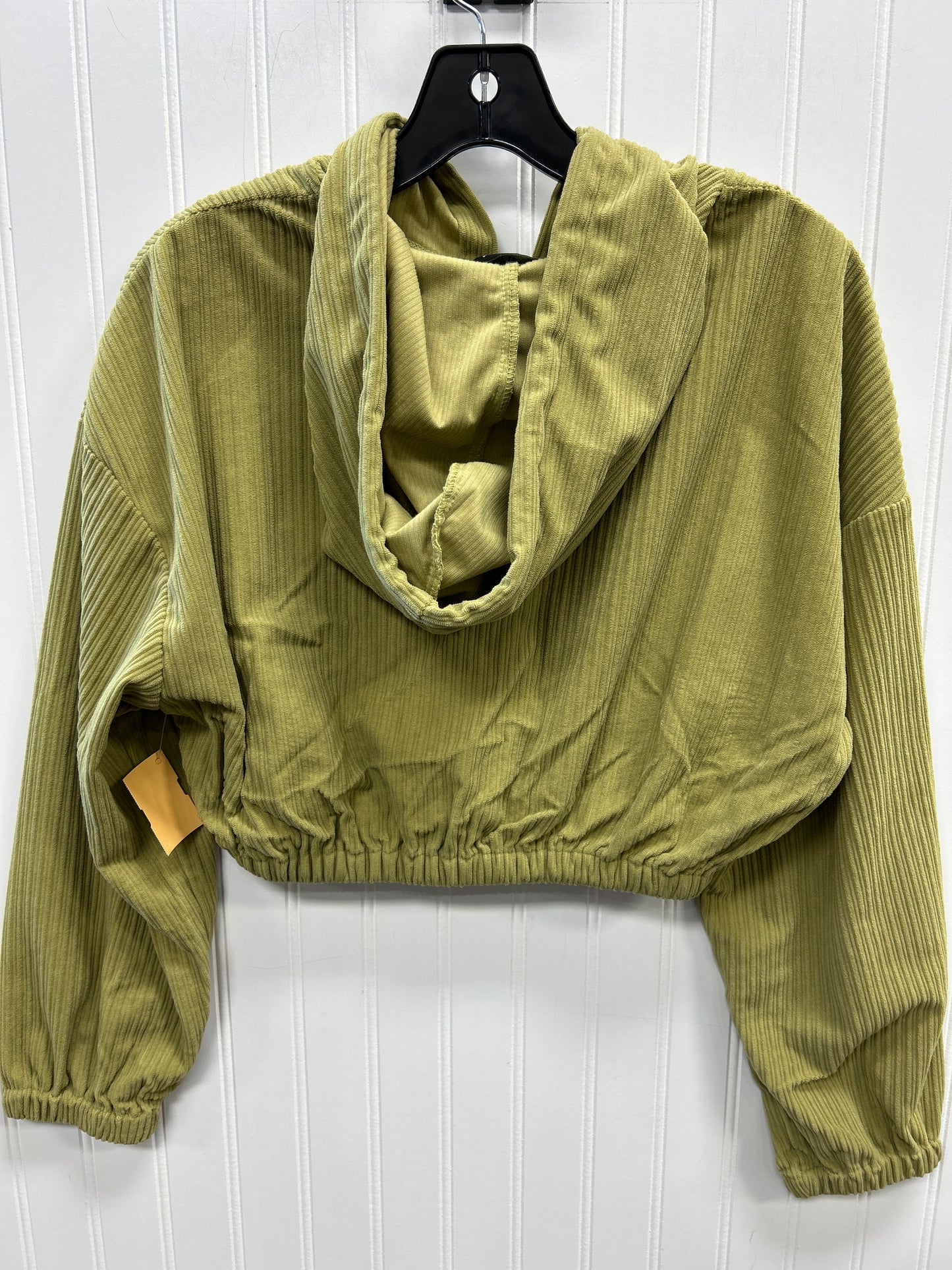 Sweatshirt Hoodie By Cider In Chartreuse, Size:M