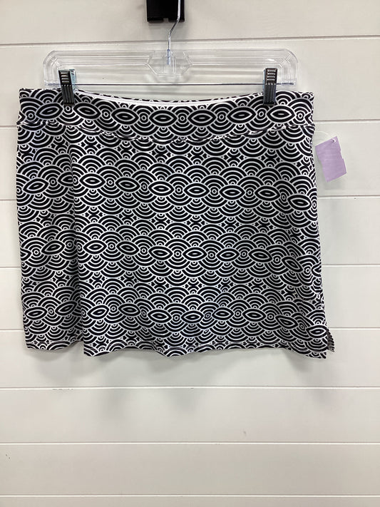 Athletic Skort By Soybu In Black & White, Size:L