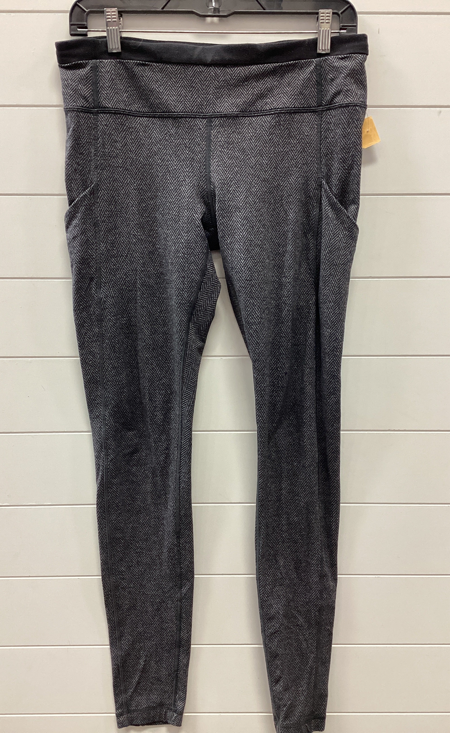 Athletic Leggings By Lululemon In Black, Size:10