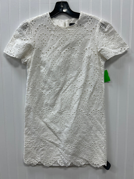 Dress Casual Midi By Zara Women In White, Size:Xs