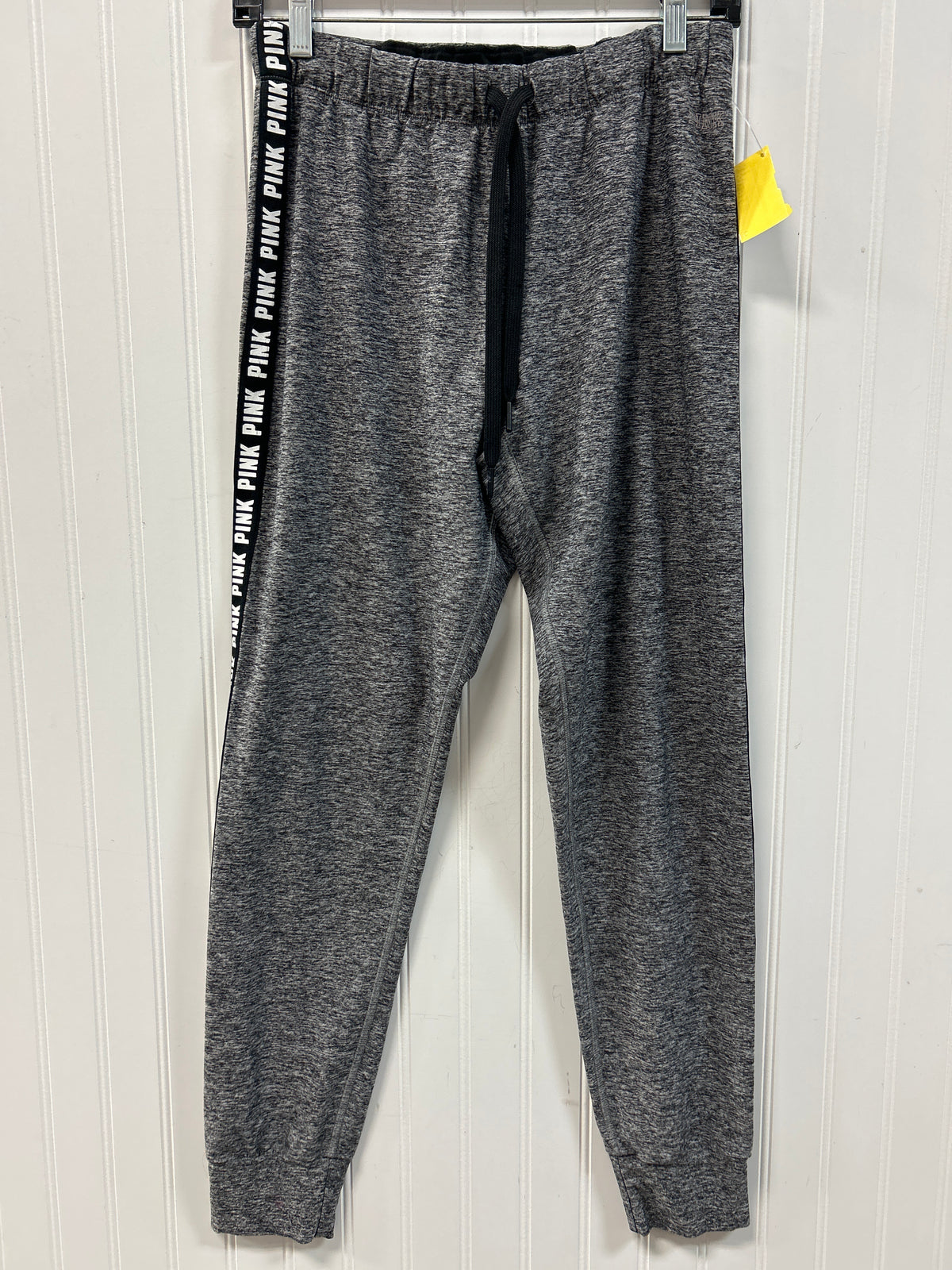 Athletic Pants By Pink In Grey, Size:M