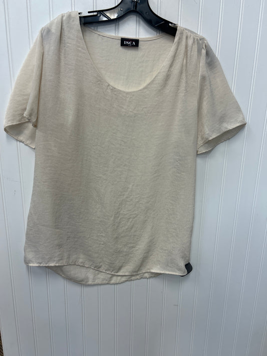 Top Ss By Clothes Mentor In Cream, Size:S