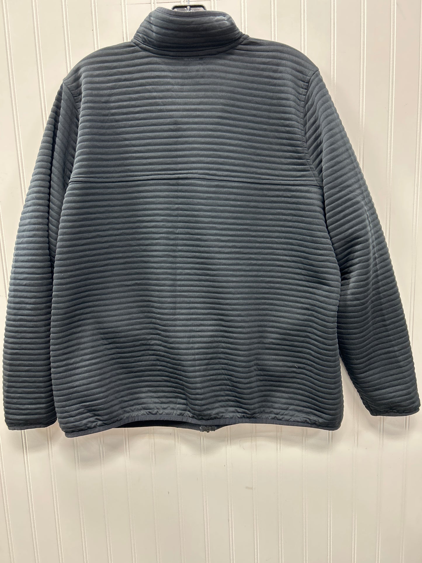 Athletic Jacket By L.L. Bean In Black, Size:1X