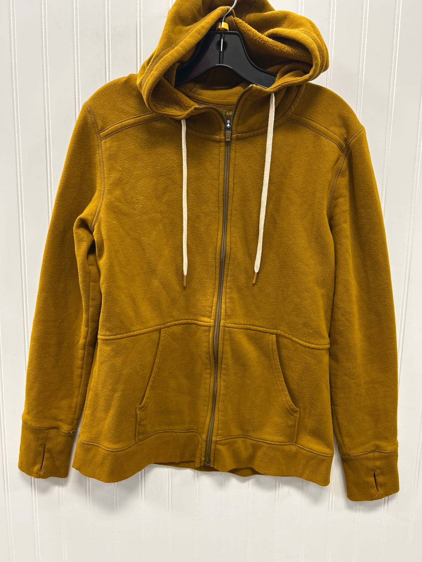 Sweatshirt Hoodie By Tek Gear In Yellow, Size:M