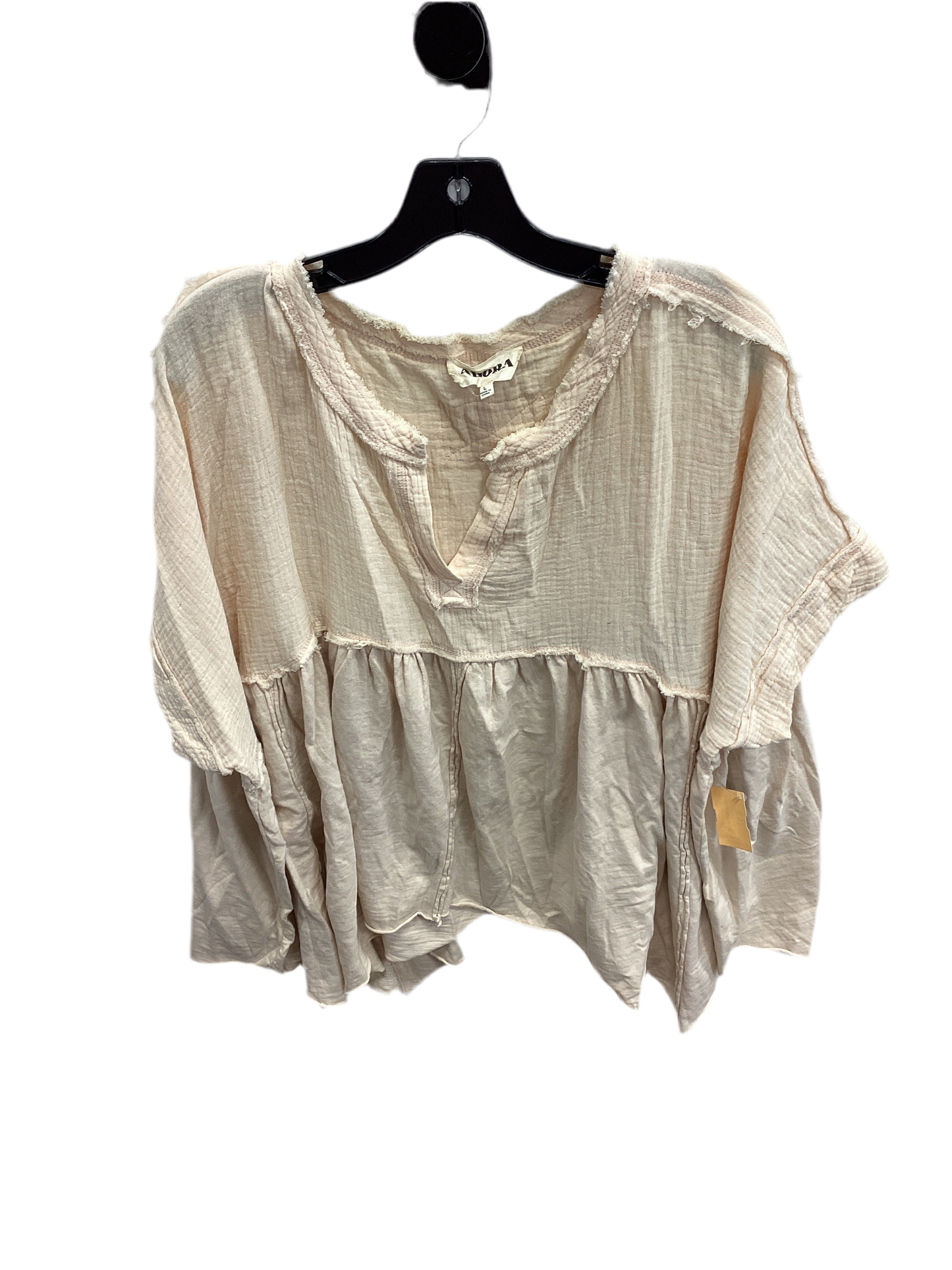 Top Ss By Adora In Cream, Size:L