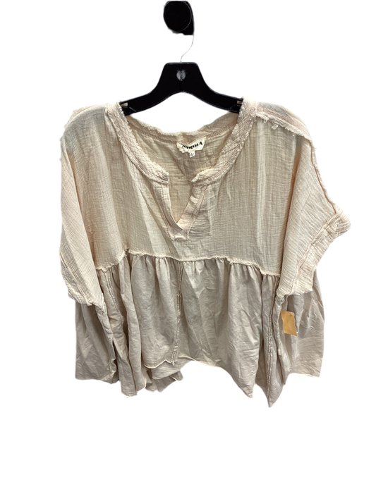 Top Ss By Adora In Cream, Size:L