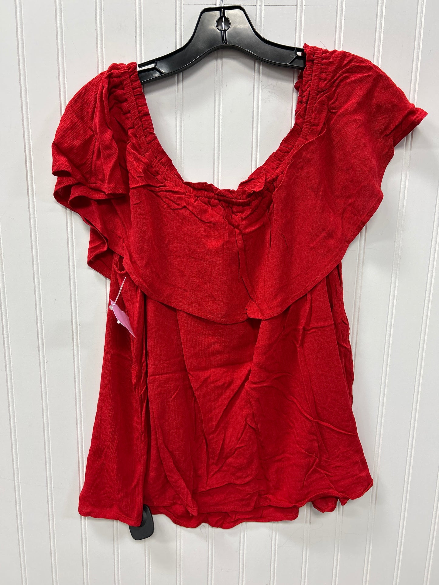 Top Ss By Maurices In Red, Size:Xl