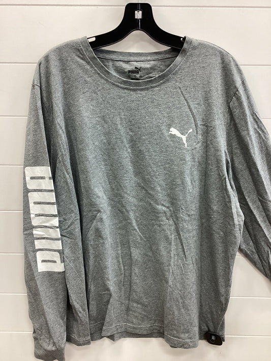 Top Ss By Puma In Grey, Size:2X