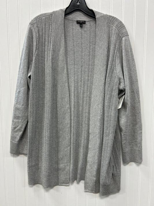 Cardigan By Talbots In Grey, Size:1X