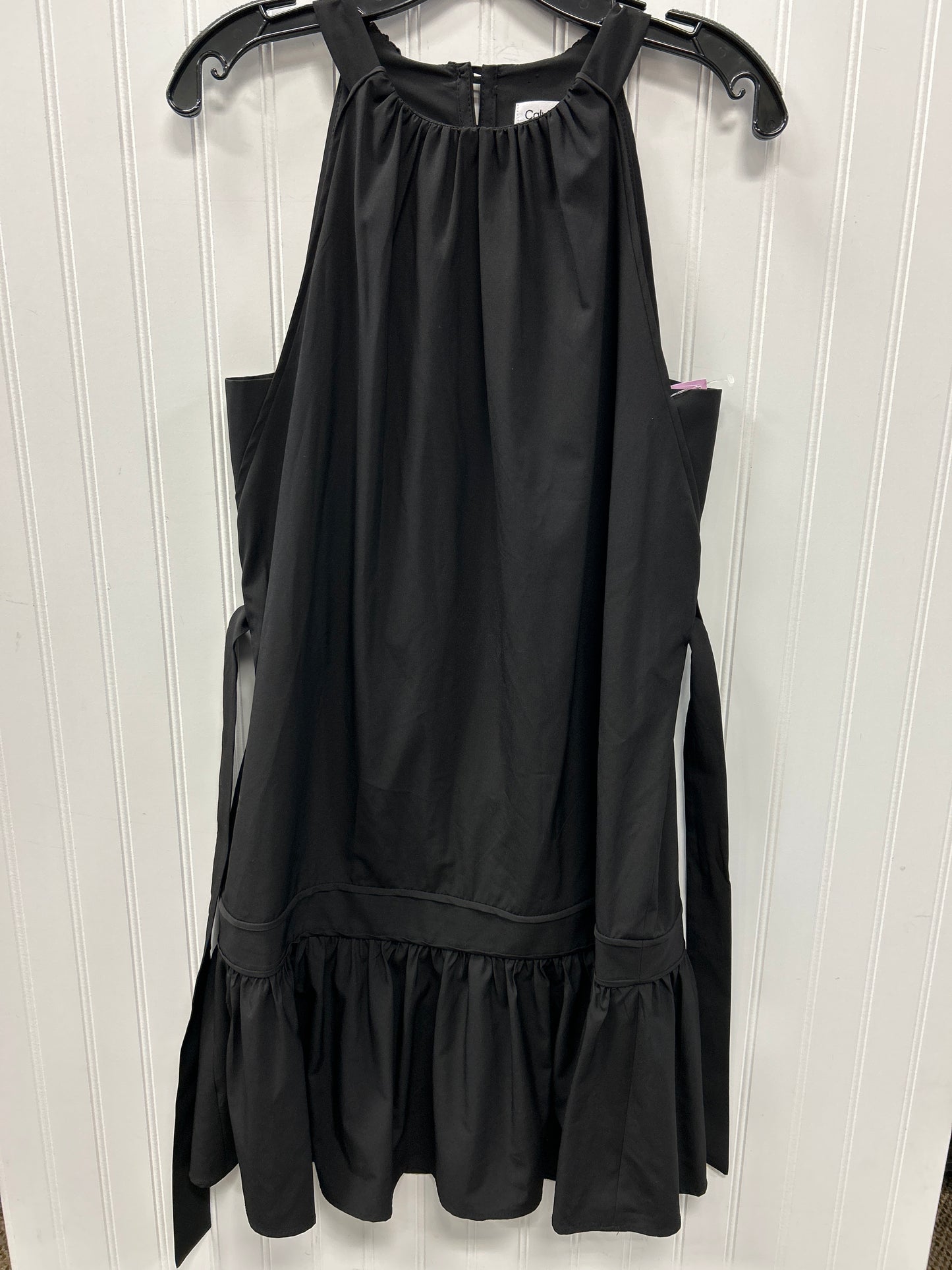 Dress Work By Calvin Klein In Black, Size:4
