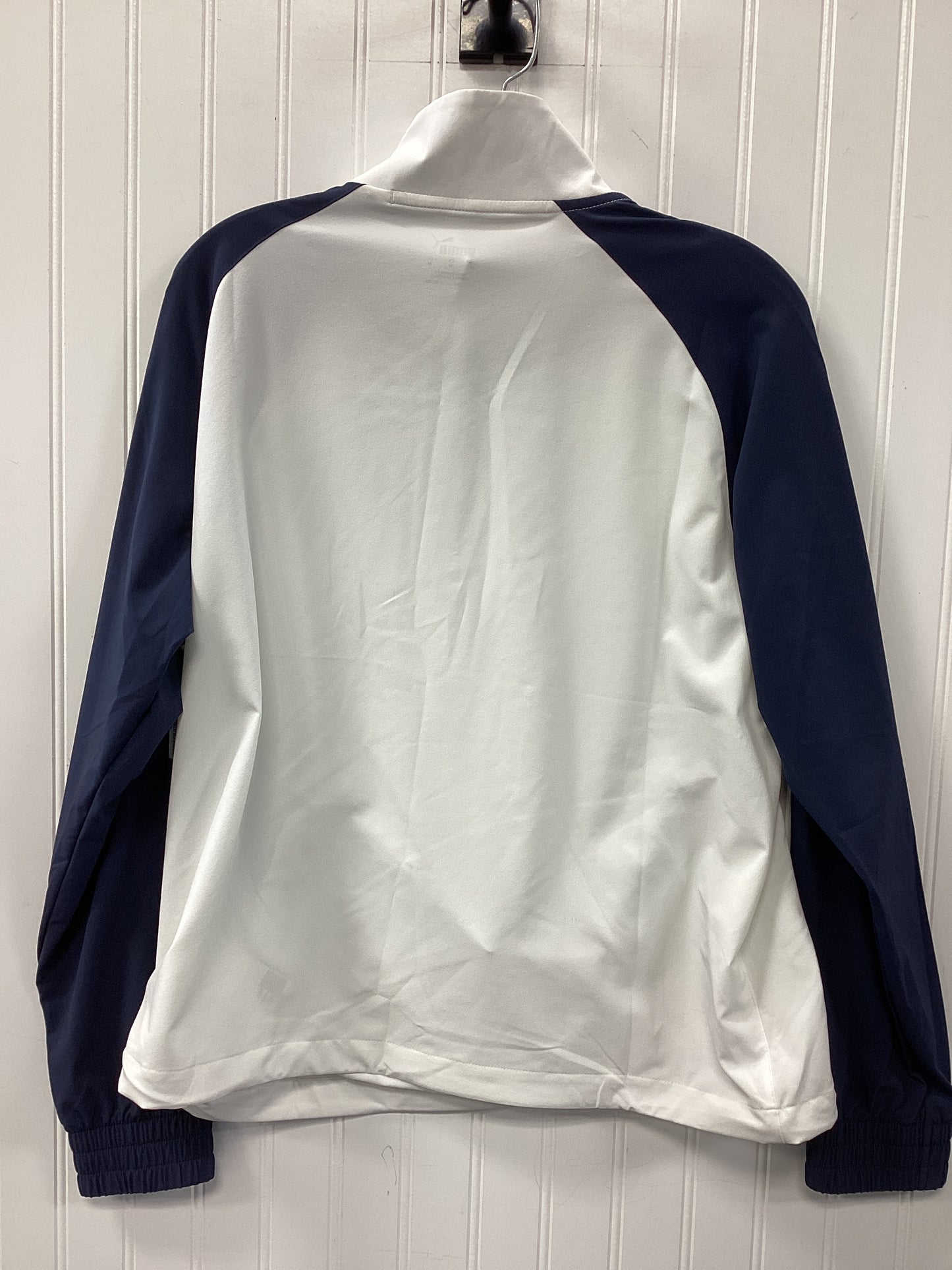 Athletic Fleece By Puma In Blue & White, Size:M