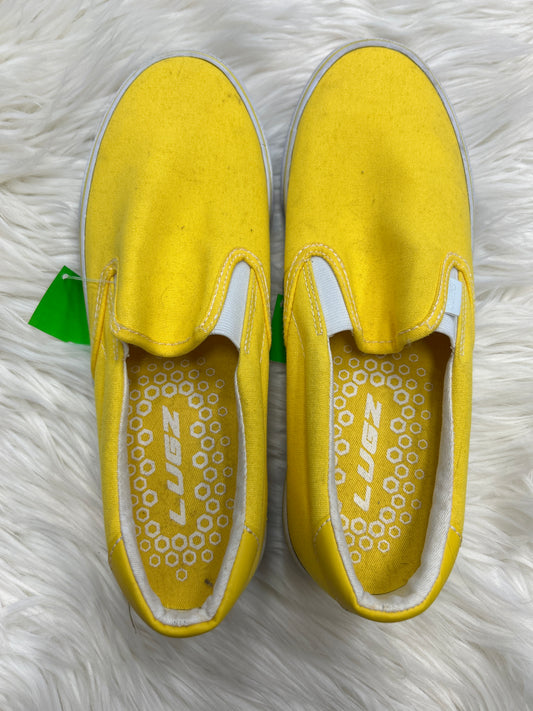 Shoes Flats By Cmc In Yellow, Size:10