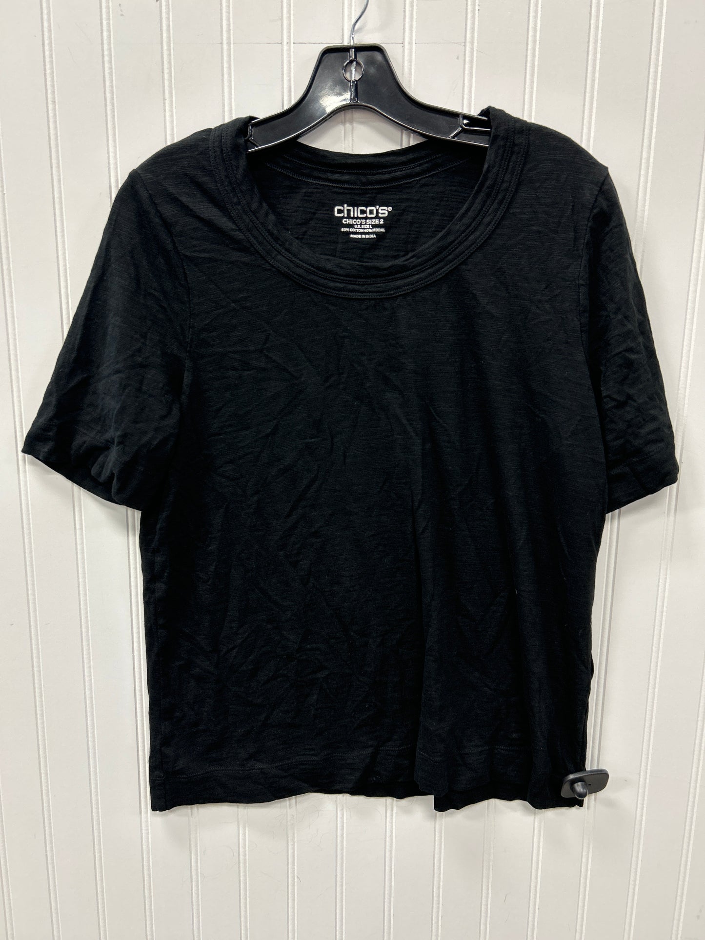 Top Ss By Chicos In Black, Size:L