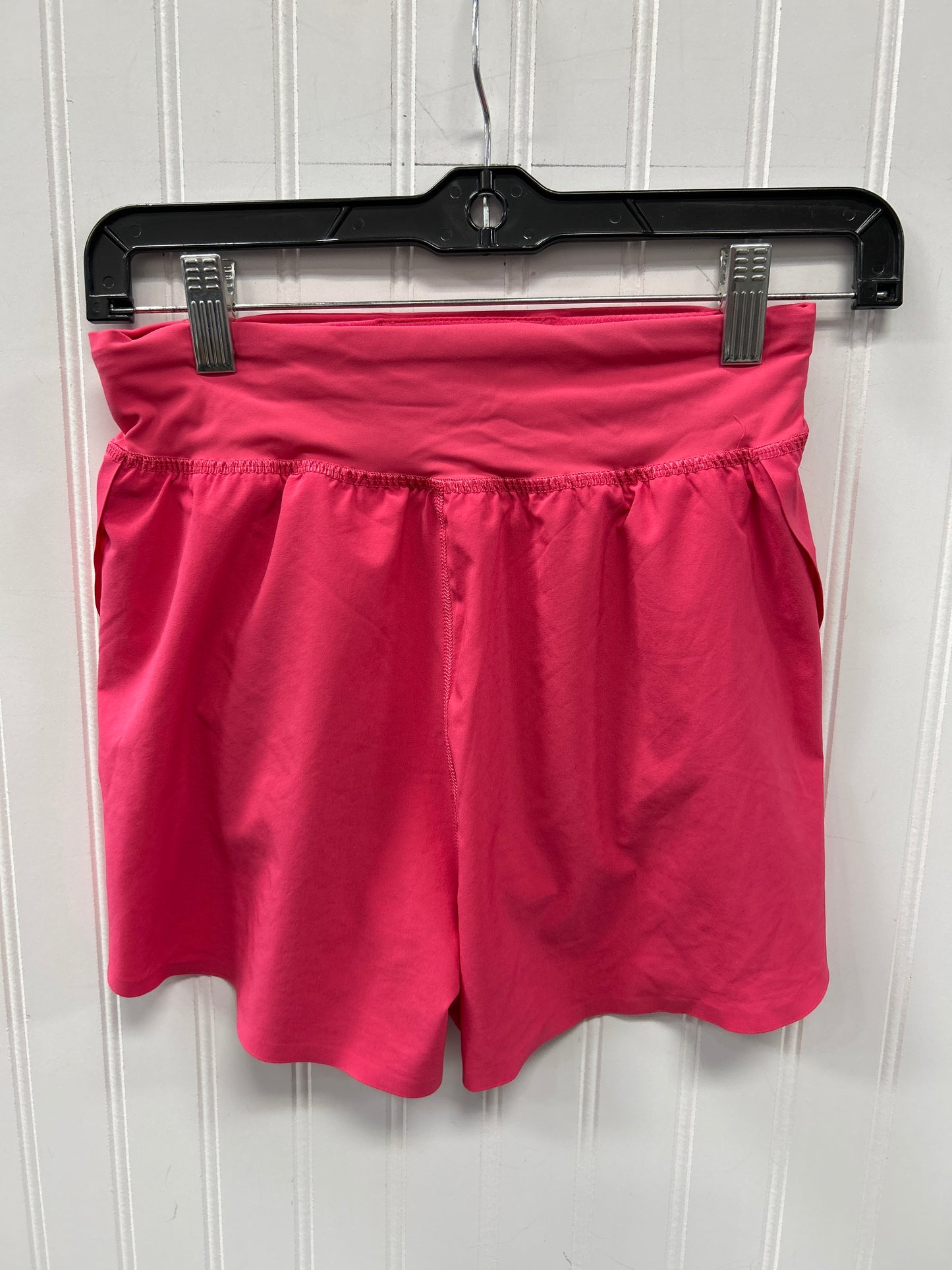 Athletic Shorts By Lululemon In Pink, Size:2