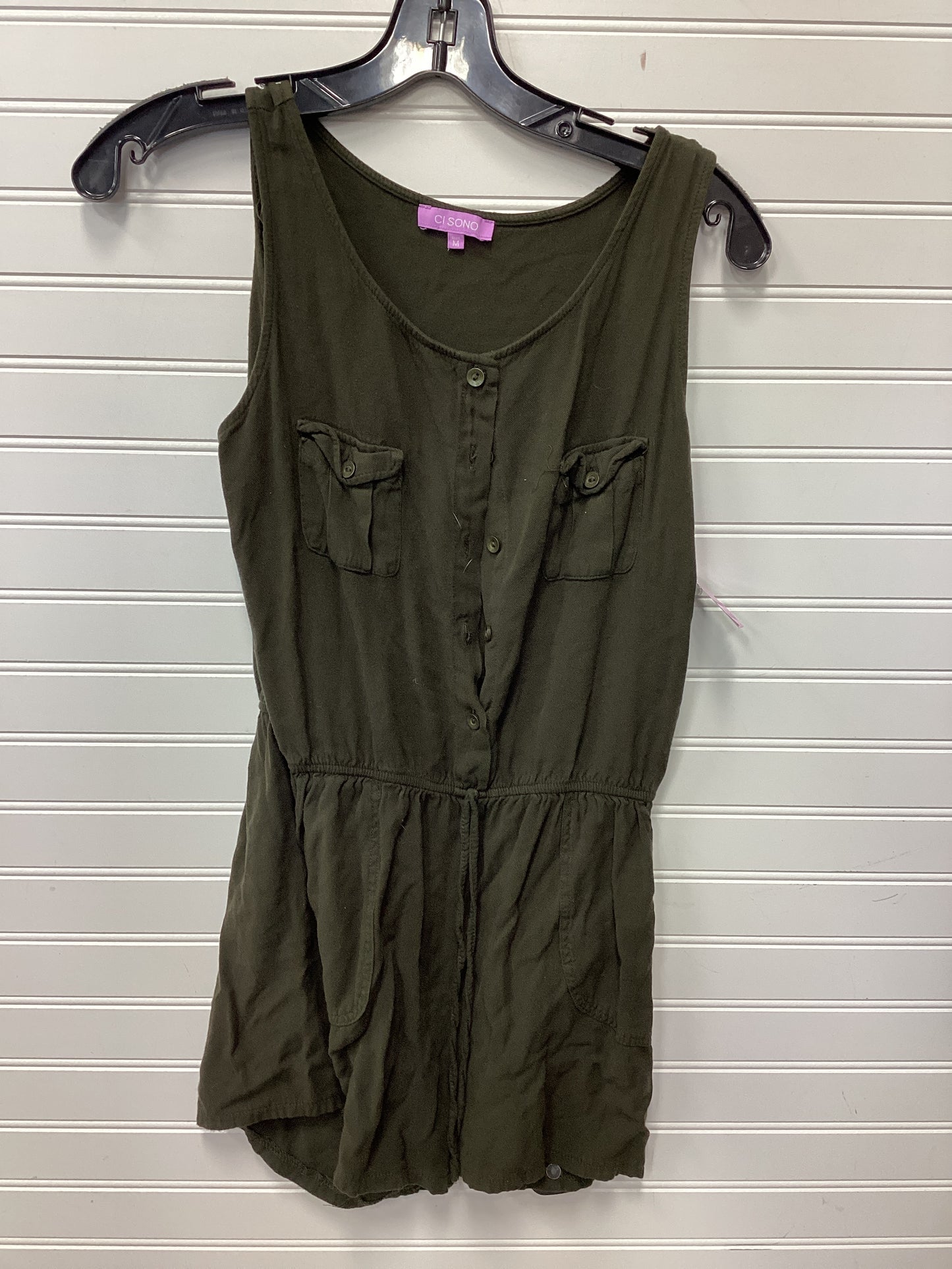 Romper By Ci Sono In Green, Size:M