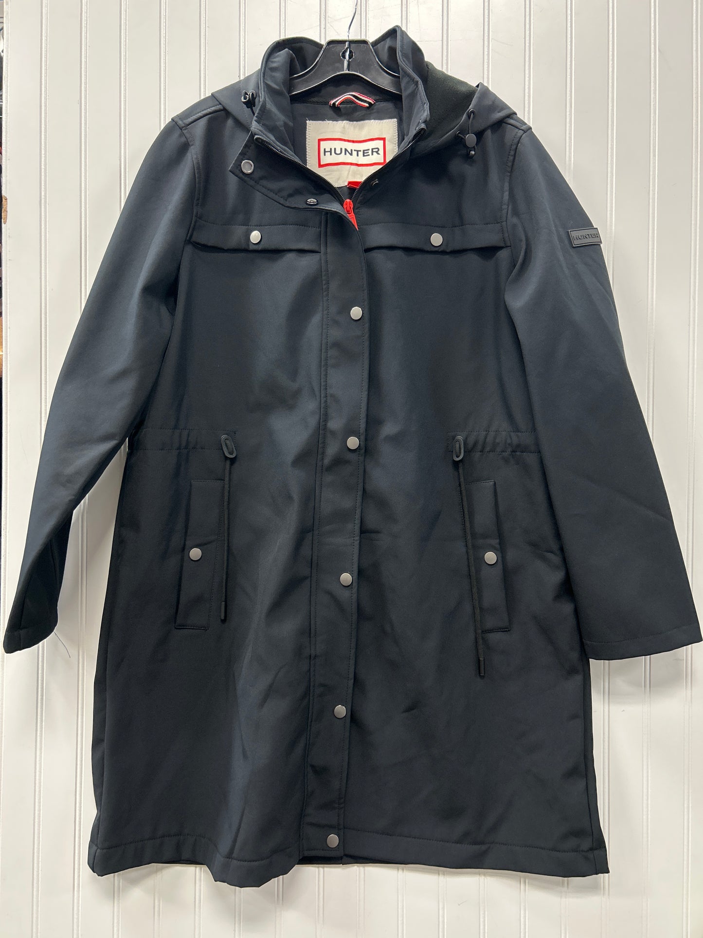 Coat Puffer & Quilted By Hunter In Black, Size:Xl