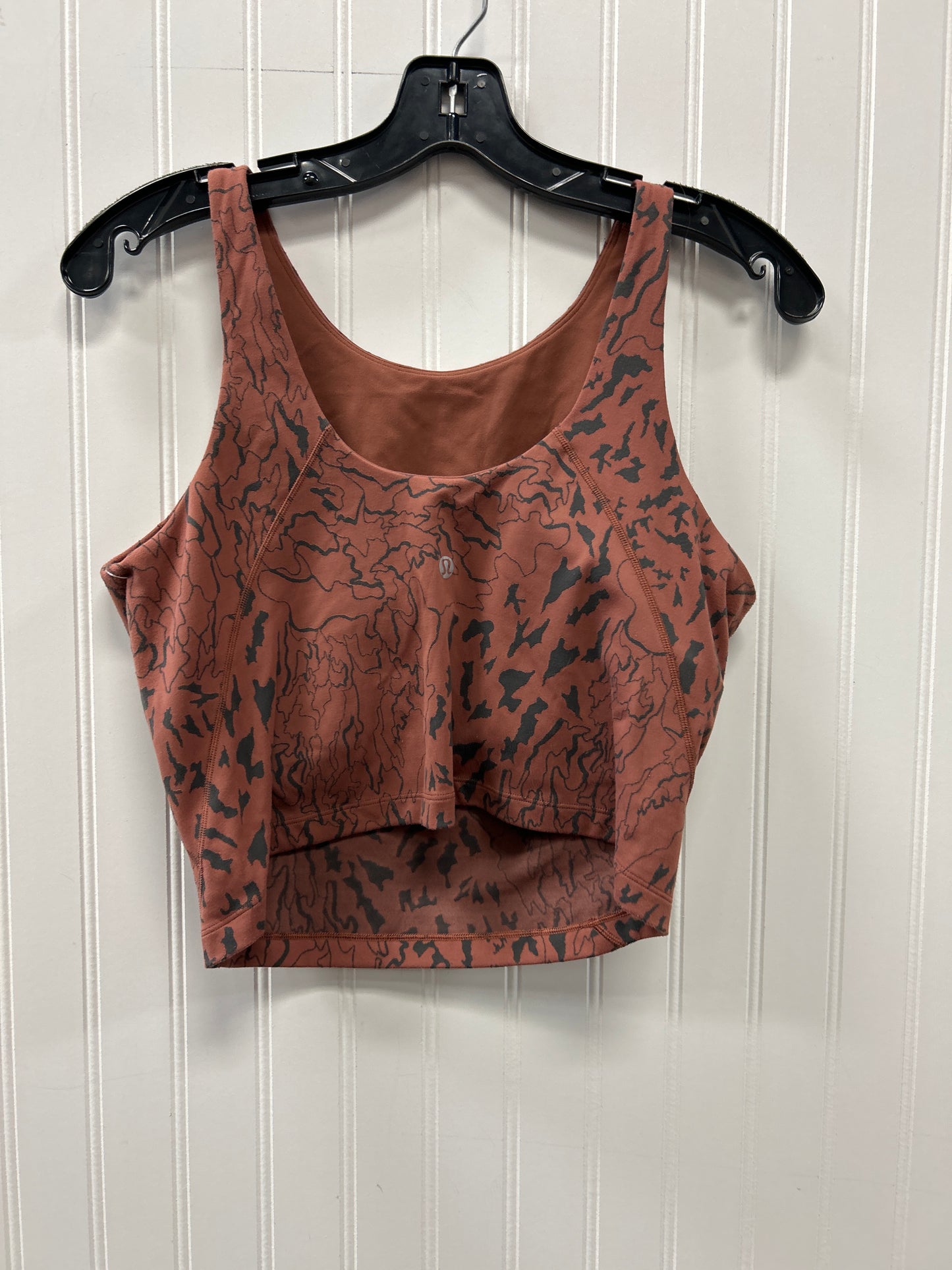 Athletic Tank Top By Lululemon In Tan, Size:10
