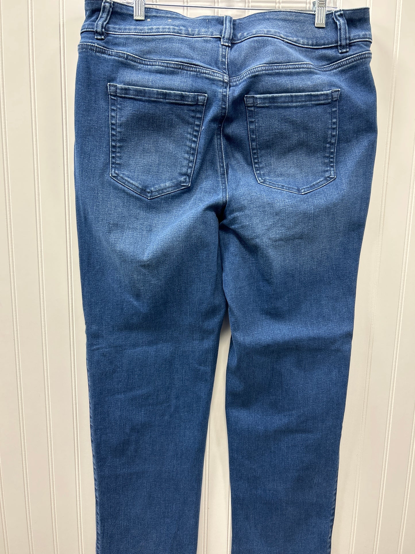 Jeans Straight By Lane Bryant In Blue Denim, Size:18