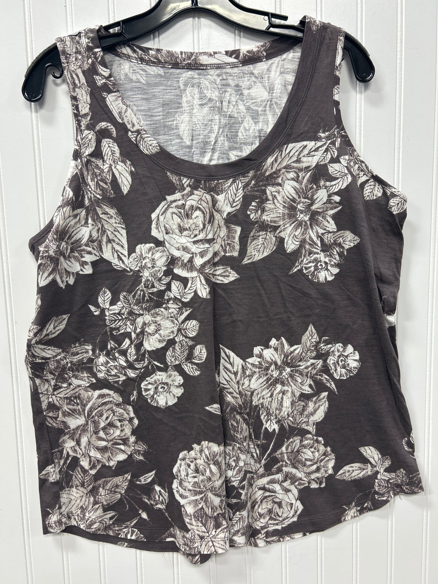 Top Sleeveless By Maurices In Grey, Size:Xl