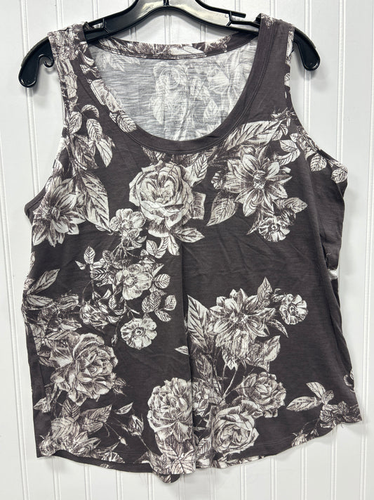 Top Sleeveless By Maurices In Grey, Size:Xl
