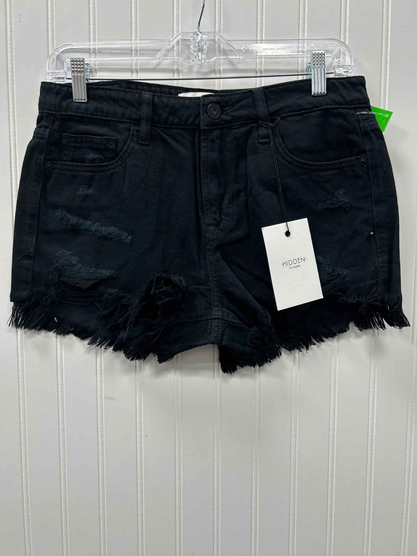 Shorts By Hidden In Black Denim, Size:M NWT