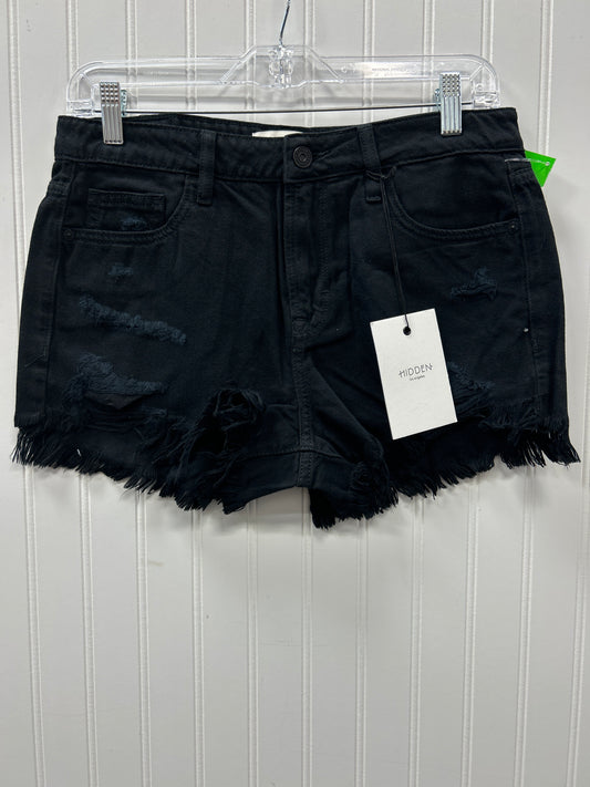 Shorts By Hidden In Black Denim, Size:S NWT