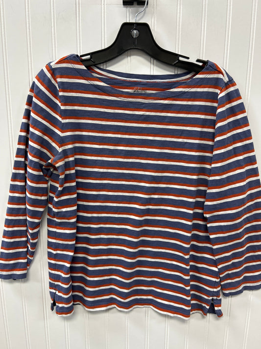Top Ls By J. Crew In Blue, Size:M
