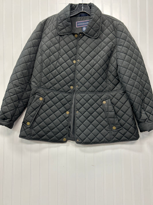 Jacket Puffer & Quilted By Tommy Hilfiger In Black, Size:Xl