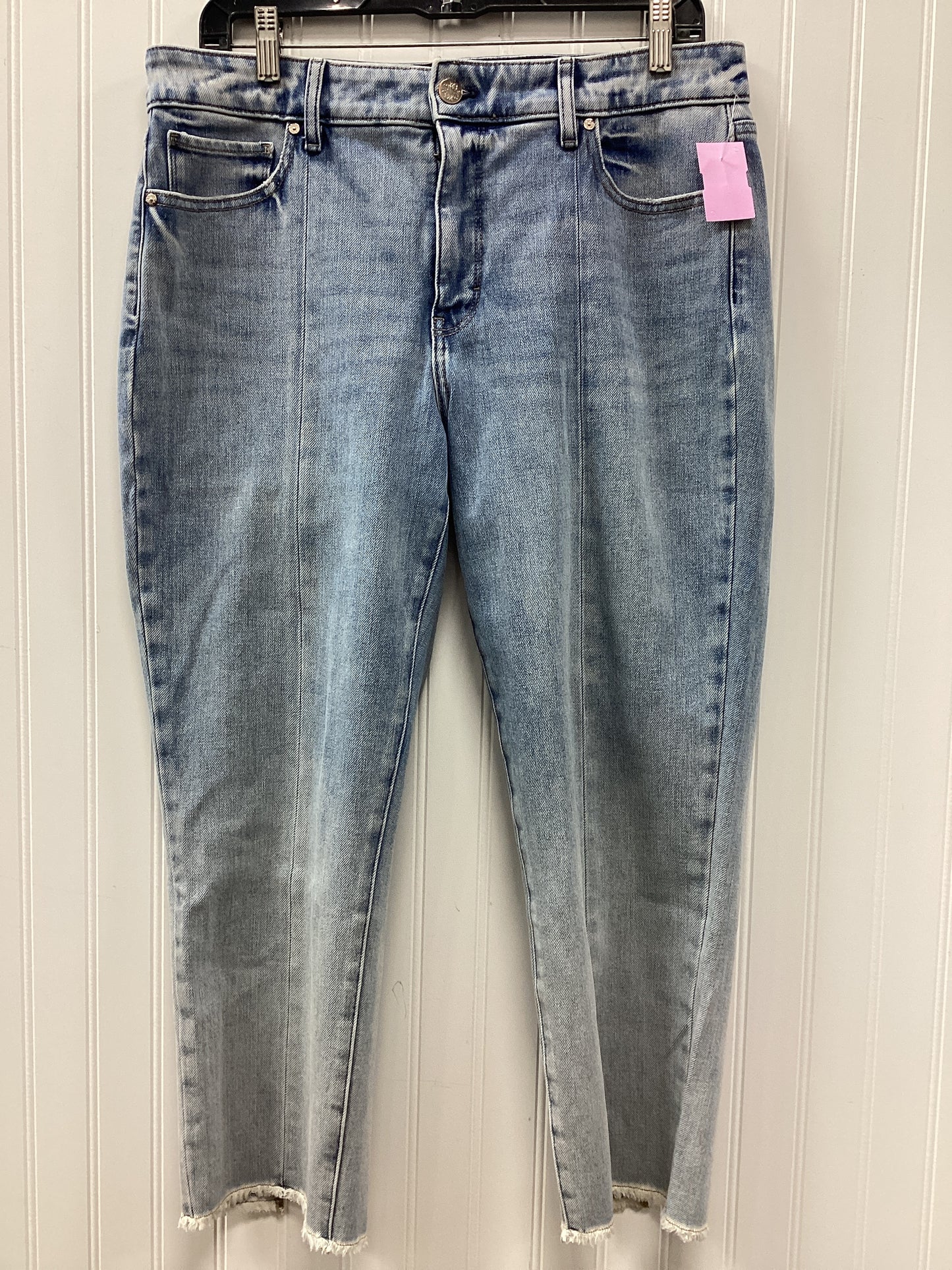 Jeans Cropped By White House Black Market In Blue Denim, Size:10P