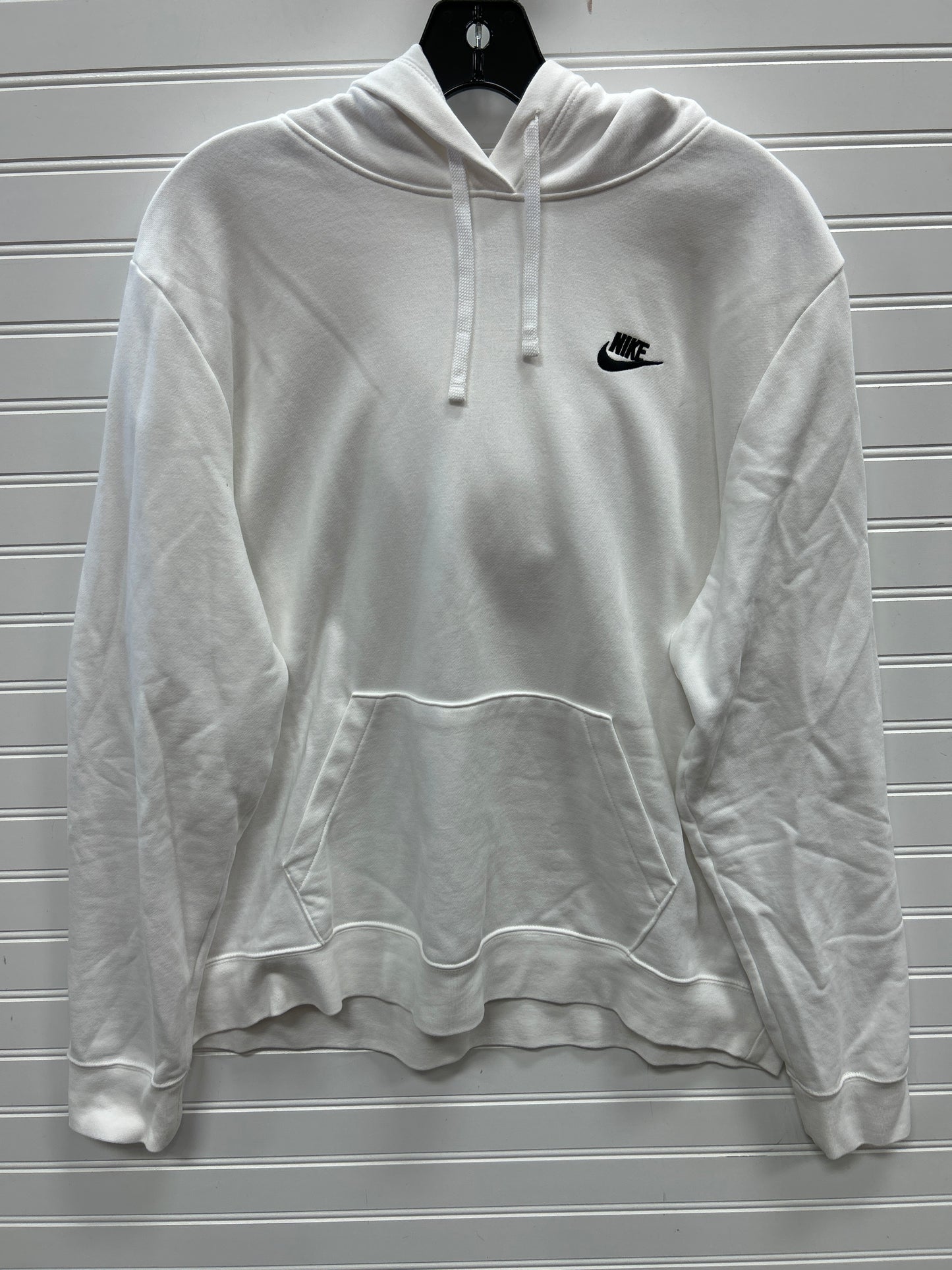 Athletic Sweatshirt Hoodie By Nike Apparel In White, Size:Xl