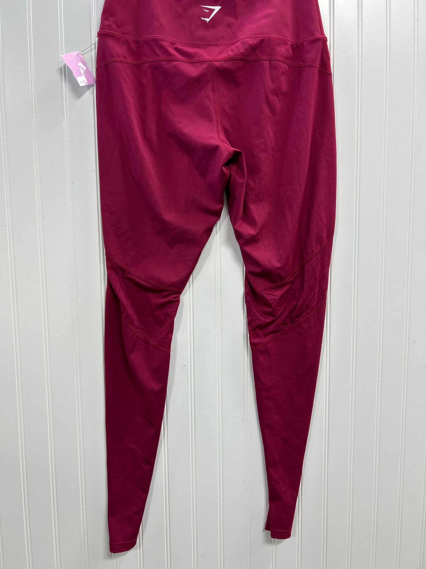 Athletic Leggings By Gym Shark In Pink, Size:M