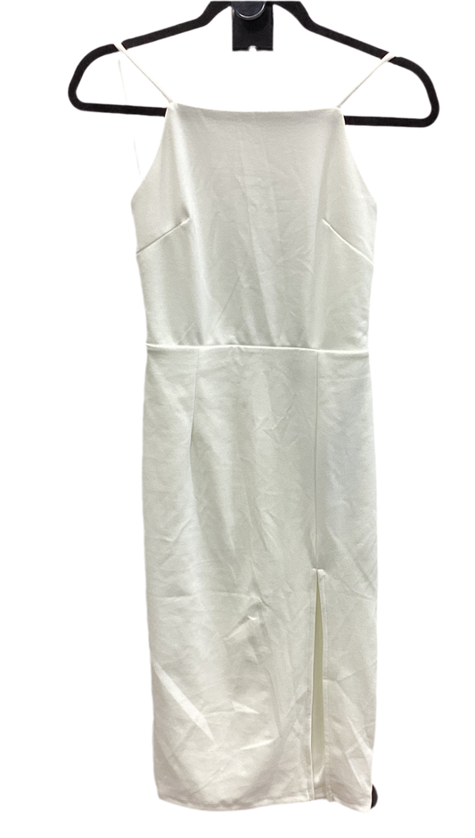 Dress Casual Midi By Lulus In White, Size:Xsp