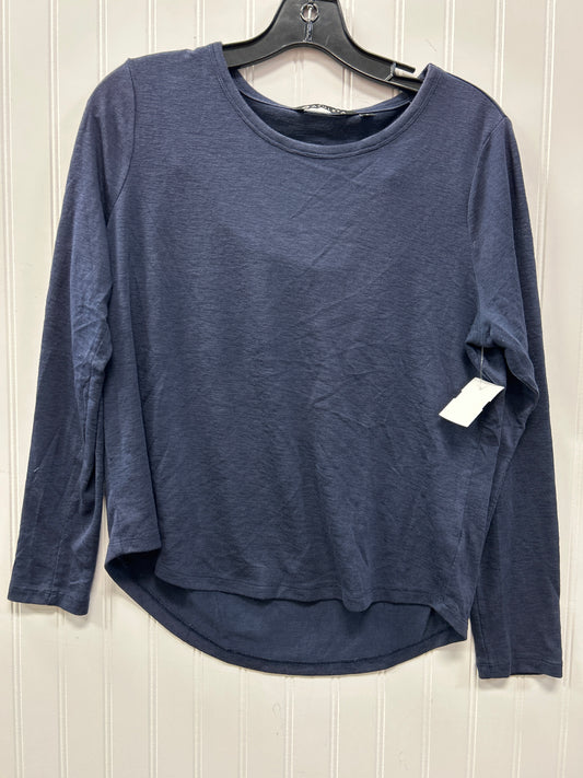 Athletic Top Ls Crewneck By Athleta In Blue, Size:S