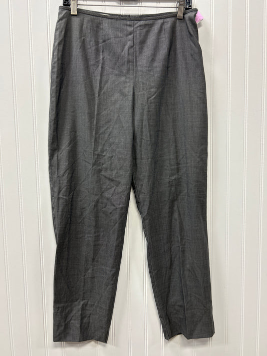 Pants Designer By Escada In Grey, Size:8