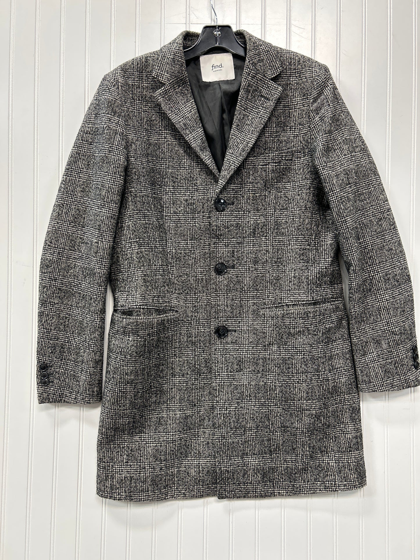 Coat Wool By Cmc In Black, Size:S