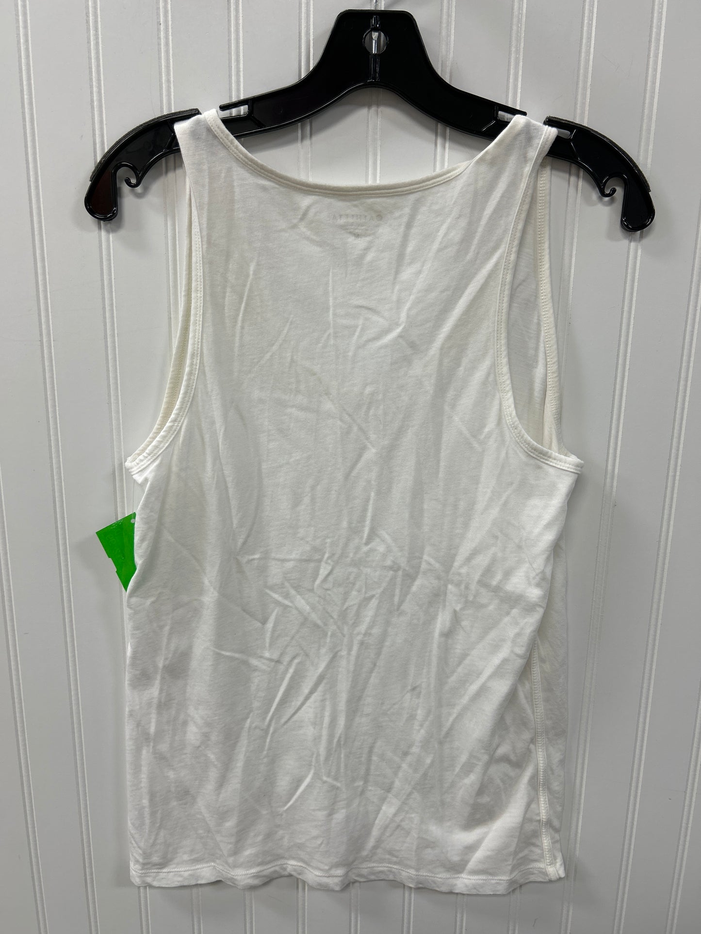 Athletic Tank Top By Athleta In White, Size:M