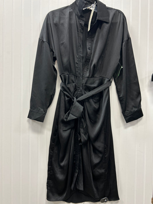 Dress Casual Midi By She + Sky In Black, Size:S NWT