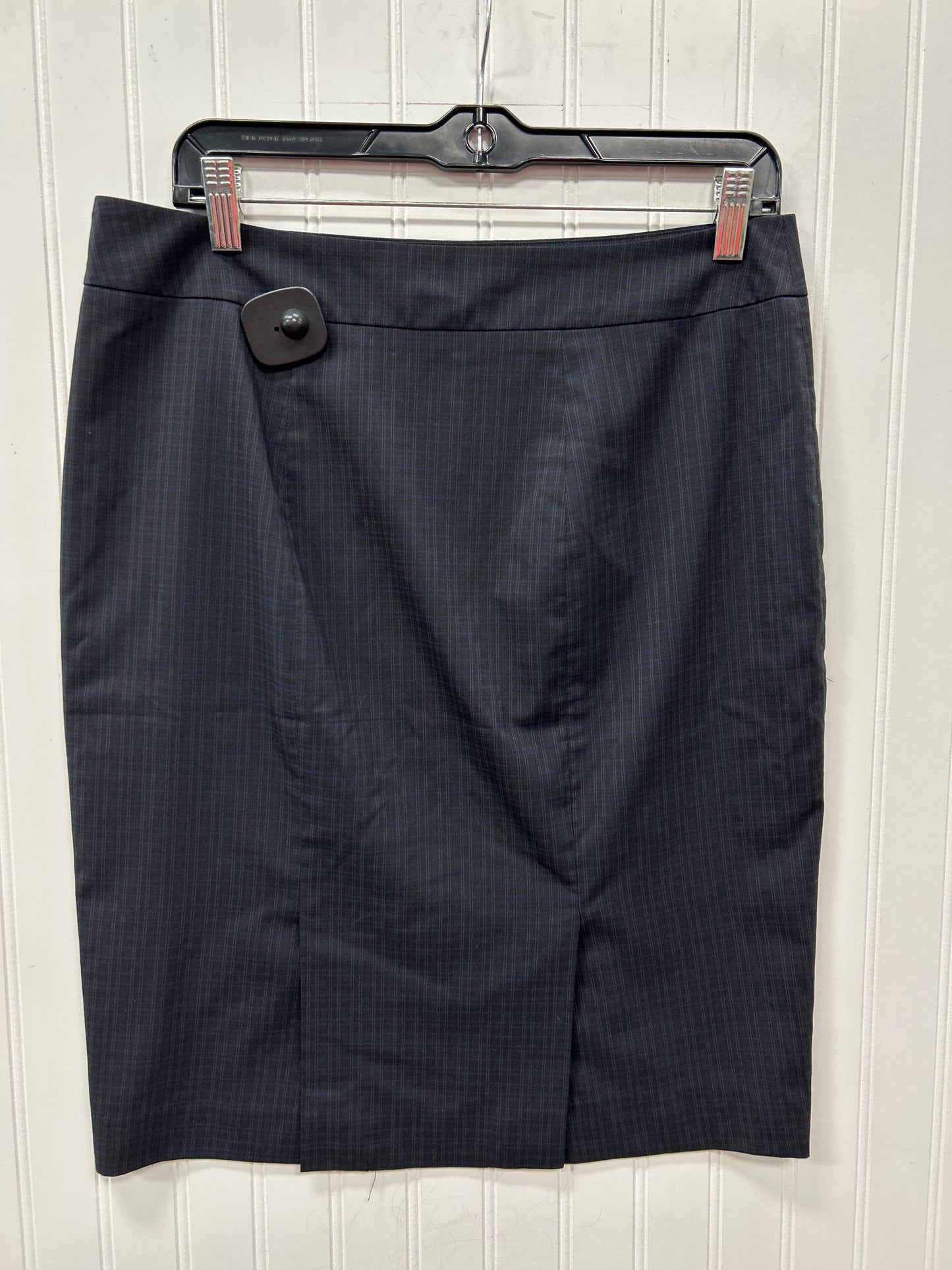 Skirt Midi By Ann Taylor In Navy, Size:8